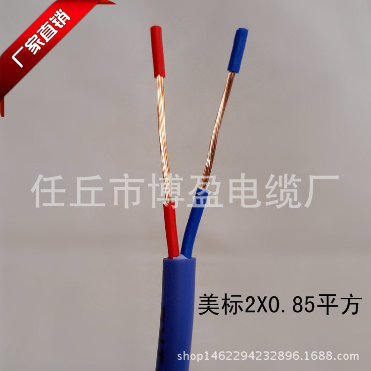 美标2X1平方 电源线 电缆耐磨防水弹性体软护套线 进口纯铜内芯