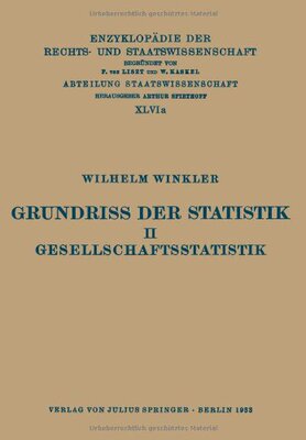 【预订】Grundriss Der Statistik. II. Gesells...