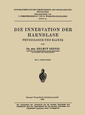 【预订】Die Innervation Der Harnblase: Physi...