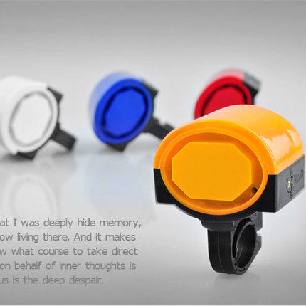 Sonnette de vélo klaxon électrique - Ref 1456433 Image 1