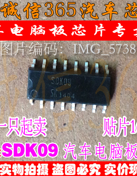 SDK09 诚信  汽车电脑板常用易损芯片IC 现货