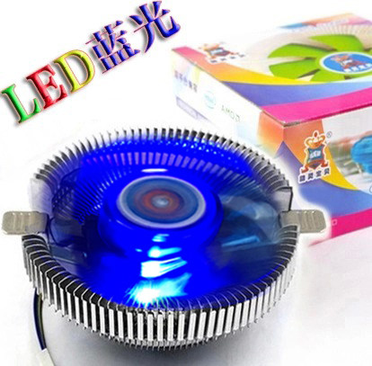 雪域风神q18cpu散热器amdLED发光