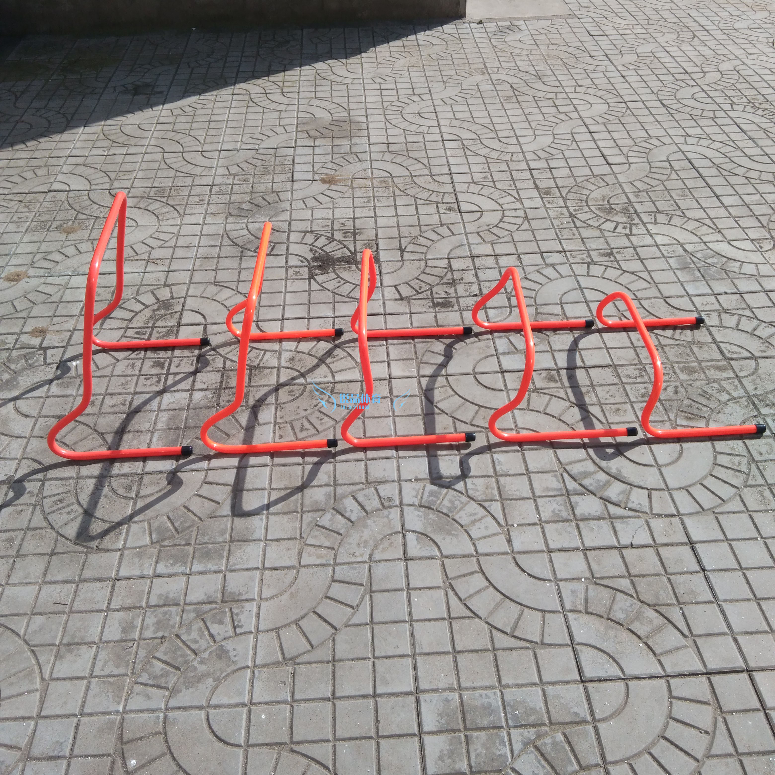 足球训练跨栏15/23/30/40/50cm跳栏体能训练小跨栏训练小跳栏图片