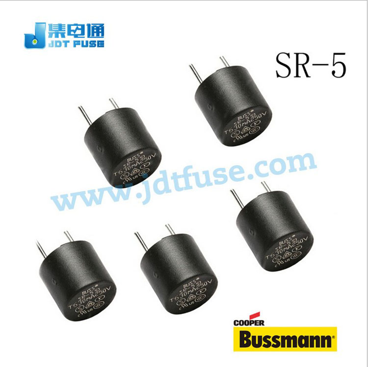 慢断Bussmann微型保险丝过流SR-5-160MA保险丝圆形保险丝0.16A