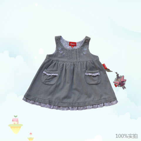 Sigikid儿童服装 小童女童灯芯绒连衣裙 舒适保暖 秋冬装新款上市