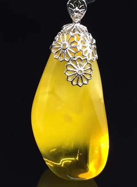 diy925银万能唯美风花朵吊坠空托