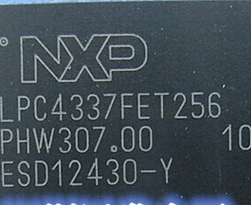 微控制器 LPC4337FET256 TFBGA256 实物拍摄 NXP单片机代理