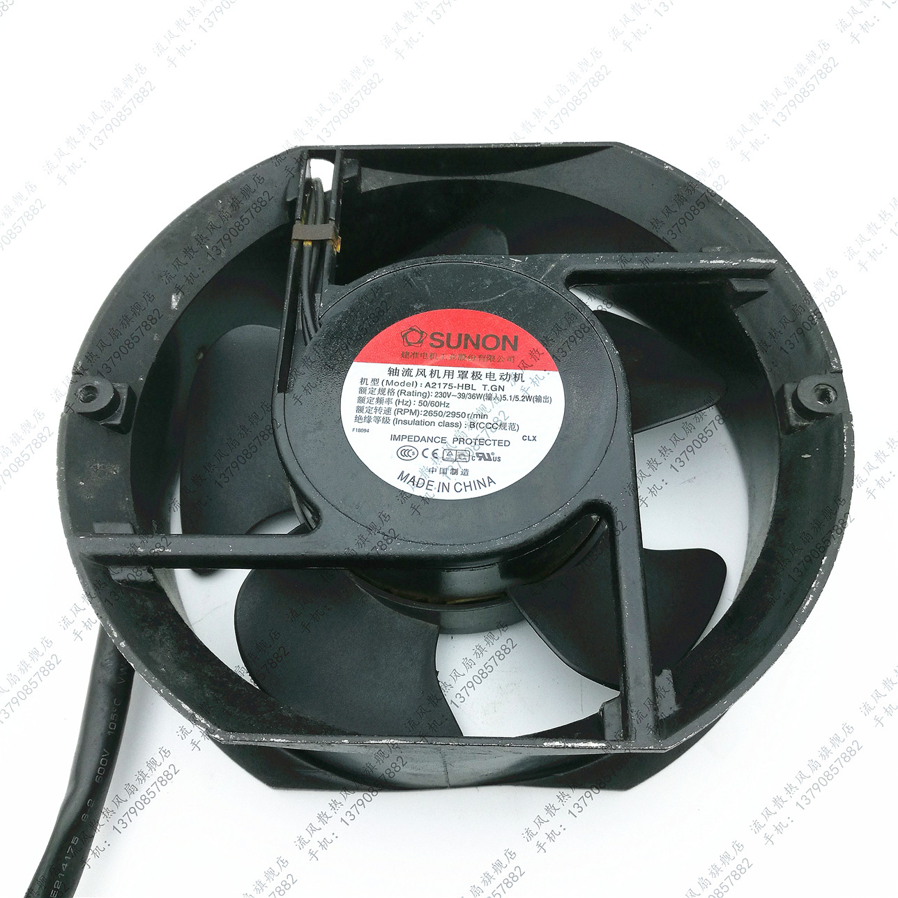 A2175-HBL T.GN原装SUNON建准17251 AC230V椭圆散热风扇风机