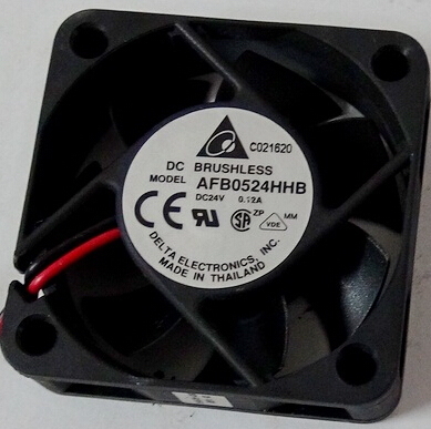 AFB0524HHB DC24V 0.12A 原装台达DELTA 50*50*15 双滚珠轴流风扇