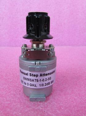 SWMSAT5-1-0.2-3G  DC-3GHz 0-1dB 0.2dB步进 5W 手调步进衰减器