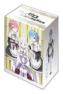 Re0从零开始的异世界生活艾米莉亚爱蜜莉雅雷姆拉姆卡盒塑料胶盒