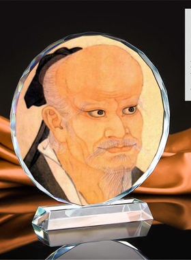 画像姜太公在此工艺品水晶摆件