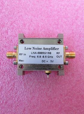 LNA-6885G15B  6.8-8.5GHz 15dB SMA射频低噪声放大器