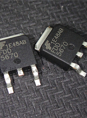 全新原装 FDD5670 MOS场效应管 TO252 N沟道60V/52A 现货