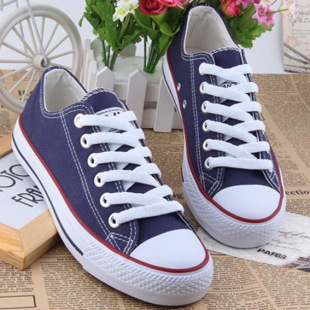 系带低帮情侣鞋 大码 48码 休闲鞋 女布鞋 单鞋 帆布鞋 男鞋
