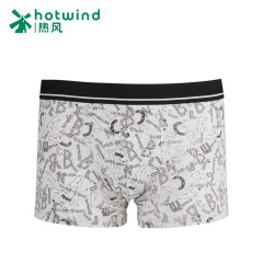 Hot cartoon anime new men's underwear tide letter printing boyshort Boxer shorts 91W015700