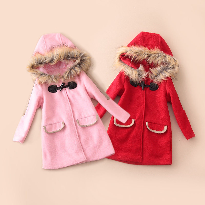 Manteau pour fille en mélange - Ref 2161725 Image 1