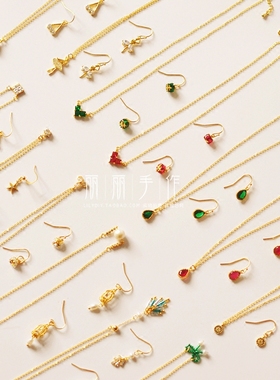 小巧精致办公室日常耳饰锁骨链