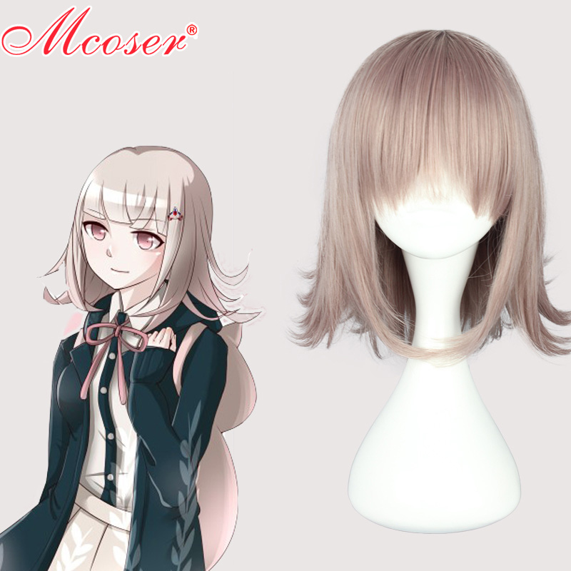 mcoser 动漫假发 弹丸论破2  七海千秋 cos假发