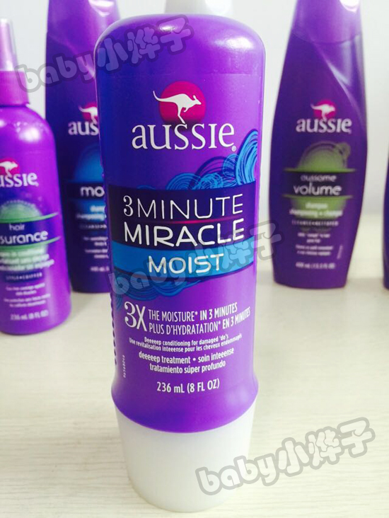 A´óСÂùÍÆ¼ö ÕýÆ·ÃÀ¹úAussie´üÊóÈý·ÖÖÓÆæ¼£·¢Ä¤ ±£ÊªÐÞ»¤236ML