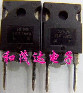 ㊣30EPH06PBF 30EPH06 TO-247 快恢复二极管 原装