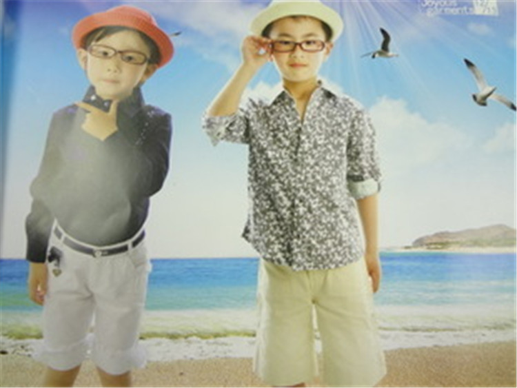 Chemise enfant à manche longue - Ref 2083607 Image 1