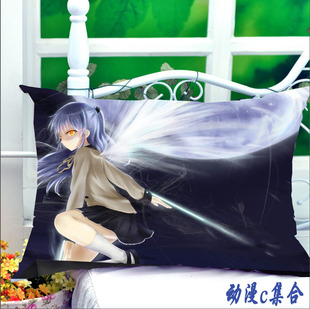 AngelBeats立华奏抱枕套毕业 动漫周边cos二次元宅男腐女生日礼物
