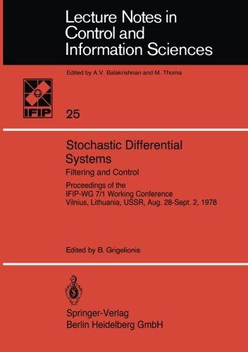 【预订】stochastic differential systems: fil.