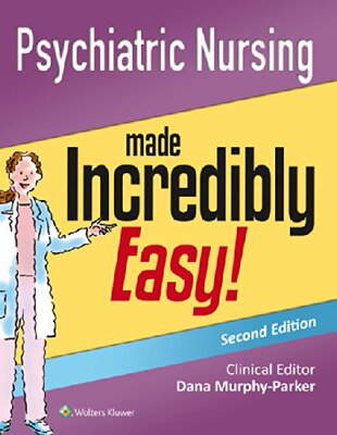 【预售】Psychiatric Nursing Made Incredibly Easy!: Inc...