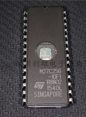 全新 M27C256-10F1  M27C256-10FI   CDIP-28  存储器芯片