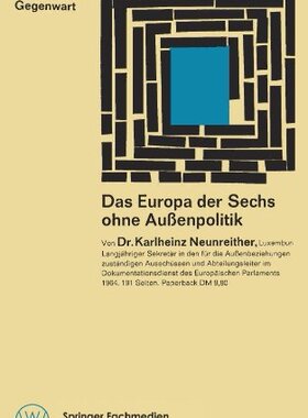 【预售】Das Europa Der Sechs Ohne Aussenpolitik