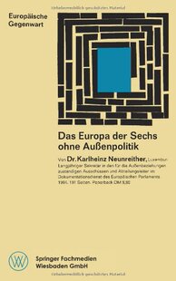 Europa Das 预售 Aussenpolitik Sechs Ohne Der