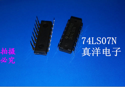 直插原装 SN74LS07N DIP 74LS07N 全新正品现货