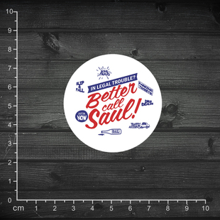 发10张美剧 风骚律师 Better Call Saul 索尔古德曼 笔记本贴纸