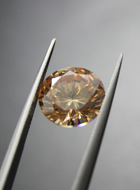 皇家级法国香槟钻石光刻面锆石