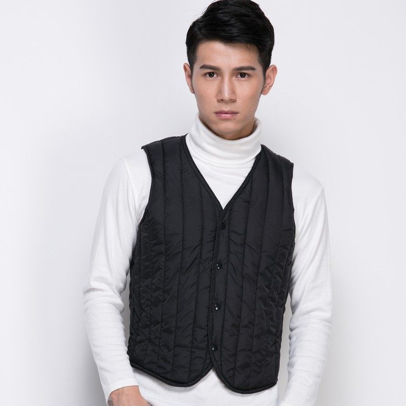 Débardeur homme gilet en coton pour hiver - Ref 1588769 Image 1