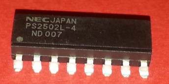 贴片光耦 PS2502L-4 PS2502-4 光电耦合器 SMD-16 可直拍