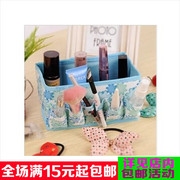 hộp để đồ trang điểm Cửa hàng tạp hóa giải phóng mặt bằng, nhu yếu phẩm hàng ngày, hàng hóa nhỏ, không dệt, hộp lưu trữ mỹ phẩm đóng mở, giá đỡ mảnh vỡ máy tính để bàn - Trang chủ hộp đựng mỹ phẩm