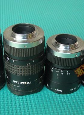 日本镜头 COSMICAR TELEVISION LENS 50MM 1:1.8 KENKO PL 40.5MM