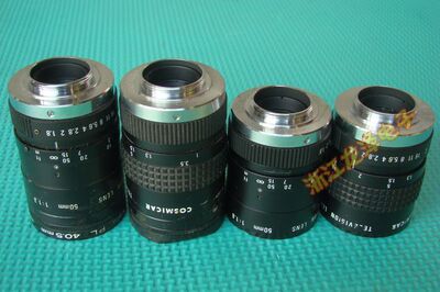 日本镜头 COSMICAR TELEVISION LENS 50MM 1:1.8 KENKO PL 40.5MM