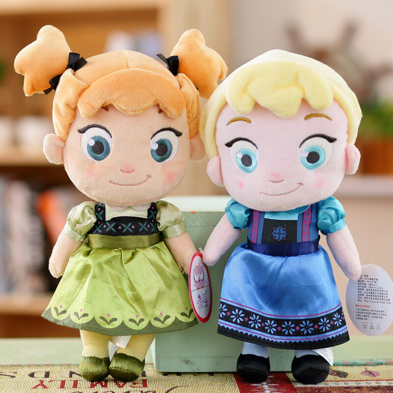 Frozen冰雪奇缘毛绒娃娃安娜爱莎elsa公主毛绒玩具anna玩偶公仔|msdalam kategori Toy/bayi/teka-teki/blok bangunan/model, mainan fabrik mewah - dari Buy2taobao.com untuk memberikan perkhidmatan ejen Taobao profesional membeli