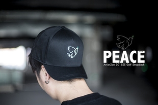 ］AZ 官方店铺 PEACE 弯檐帽 ［历史款 和平 Strapback