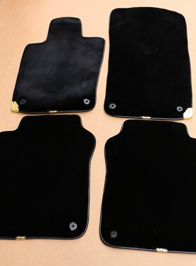 保时捷卡宴专用脚垫 帕拉梅拉 玛卡 911Boxster718开司米纶绒脚垫