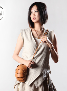 kilikili原创设计「昆虫记」斜挎包牛皮小包个性造型潮包定制真皮