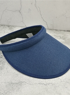 遮阳帽夏季女生青年空顶亲子沙滩帽出游旅行太阳帽宽大檐防晒