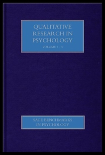 Research Qualitative Psychology 预售