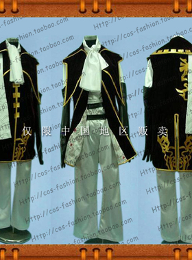 包邮东京大贩卖战国BASARA長曾我部元親 长曾我部元亲cosplay服装