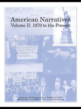 【预售】American Narratives Volume II: 1870 to the Presen