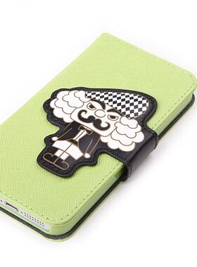 正品ROCK洛克适用iphone5S/SE手机皮套洛克先生苹果5卡通保护套现