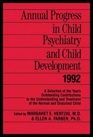 【预售】Annual Progress in Child Psychiatry an